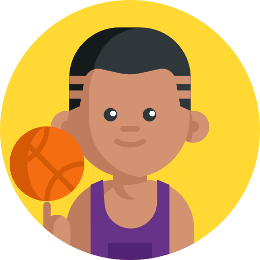 basketball player icon