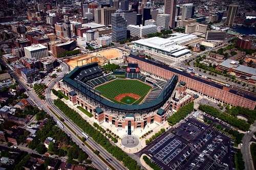 Camden Yards stadium Baltimore Orioles